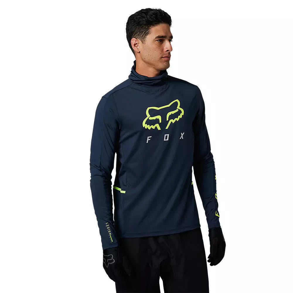 Polera Moto Ranger Drive Azul Fox