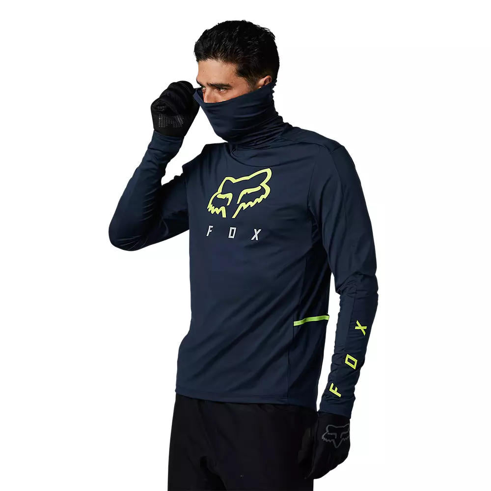 Polera Moto Ranger Drive Azul Fox