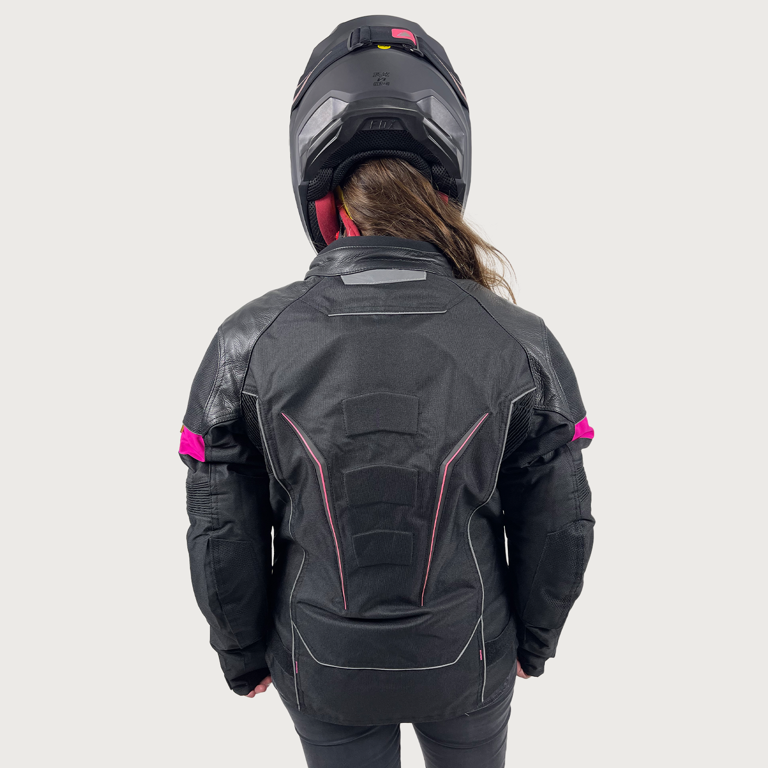 Chaqueta Moto Calle Streetflow Apex Negro Kmz