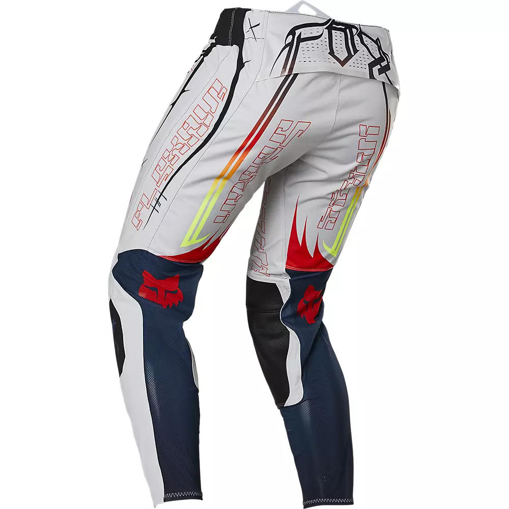 Pantalon Moto Flexair Skarz Limited Edition Blanco Fox