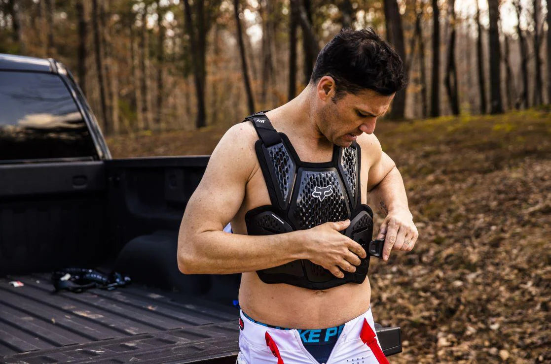 Jofa Moto Fox Raceframe Impact Certificada Negro