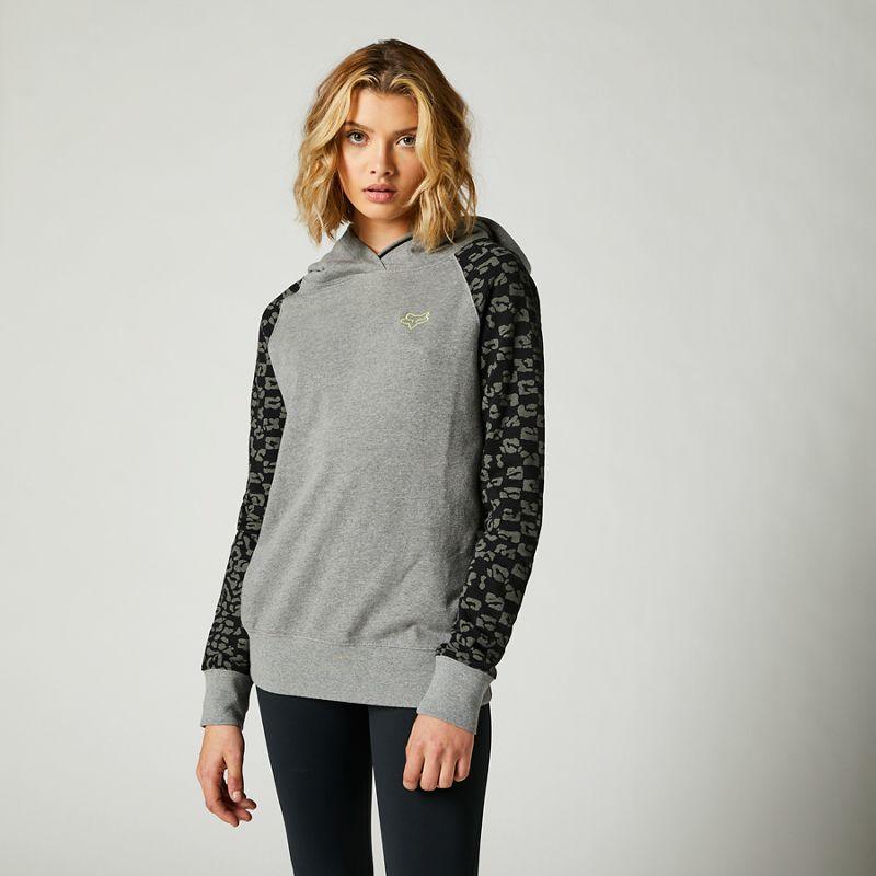 Poleron Lifestyle Mujer Society Gris Fox