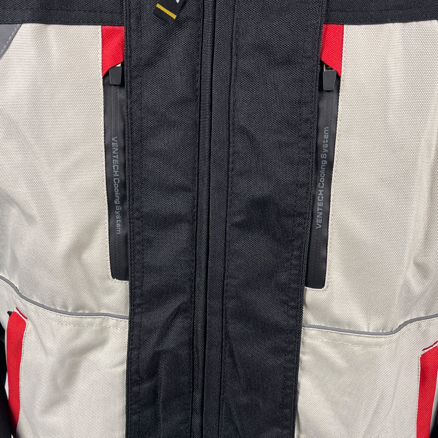 Chaqueta Moto Calle KMZ Reikon Gris/Rojo