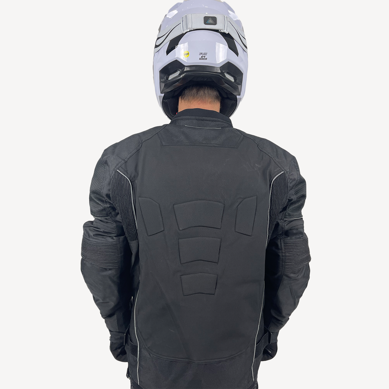 Chaqueta Moto Calle Warm Apex Negro Kmz