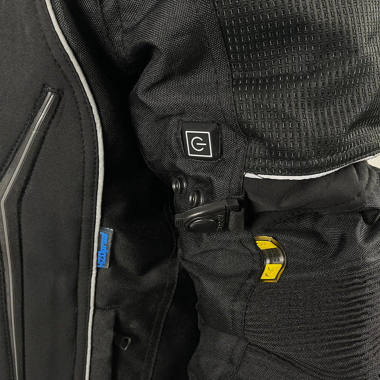 Chaqueta Moto Calle Warm Apex Negro Kmz