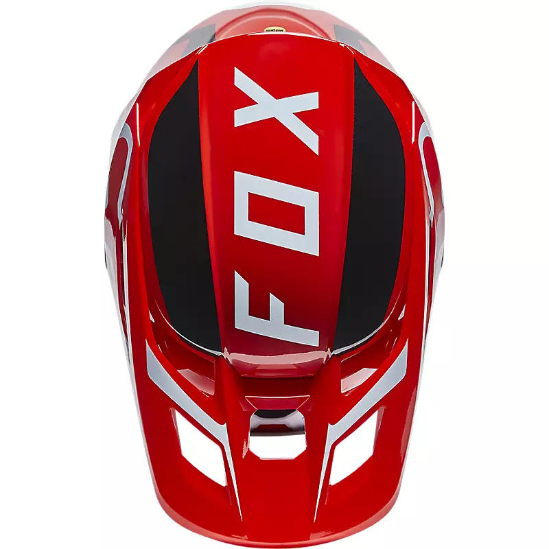 Casco Moto V2 Merz Rojo Fox