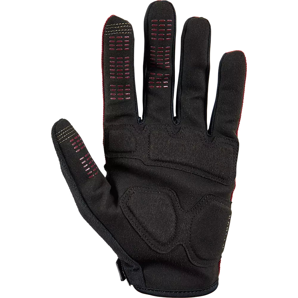 Guantes Bicicleta Ranger Gel Morado Fox - Rideshop