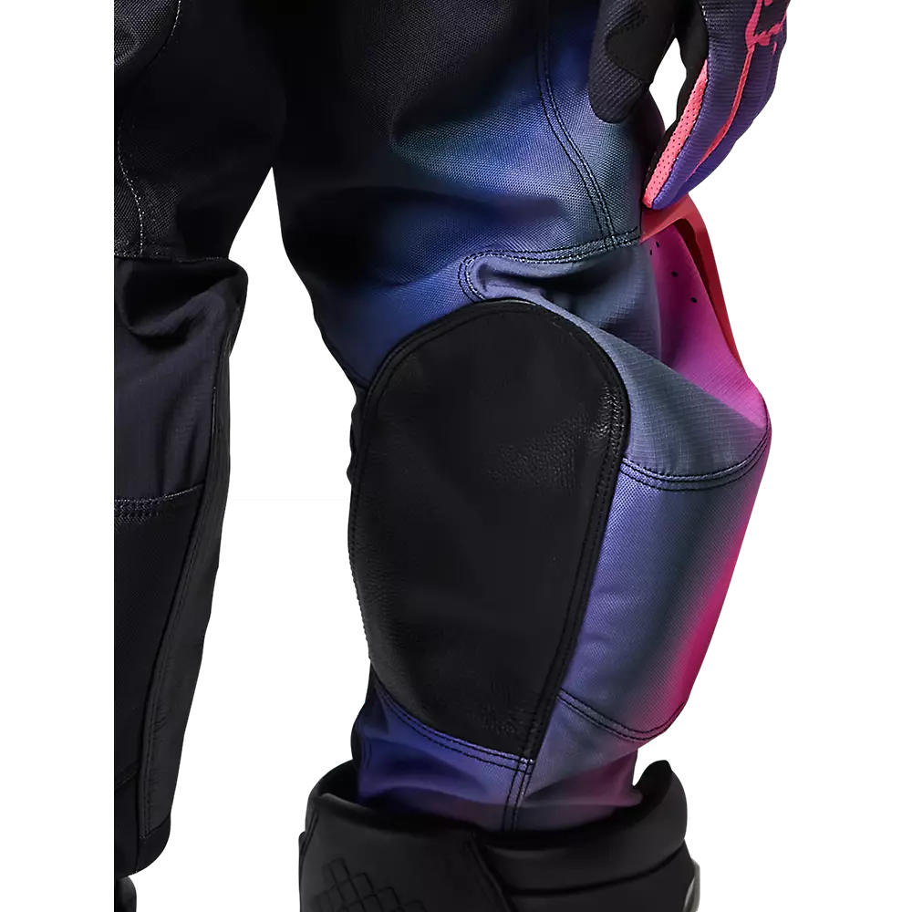 Pantalon Moto Niña 180 Toxsyk Negro/Rosado Fox