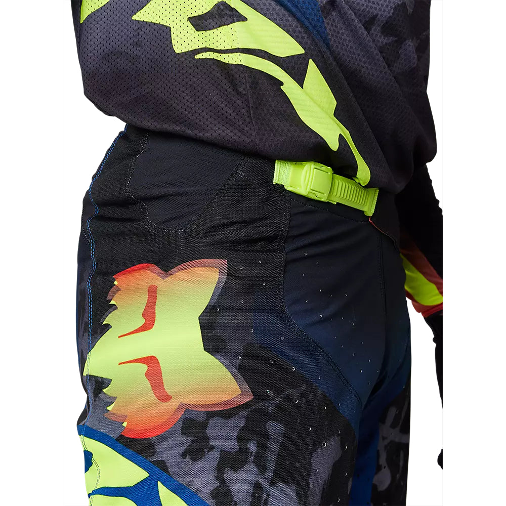 Pantalon Moto 360 Dkay Azul/Negro/Amarillo Fox - Rideshop