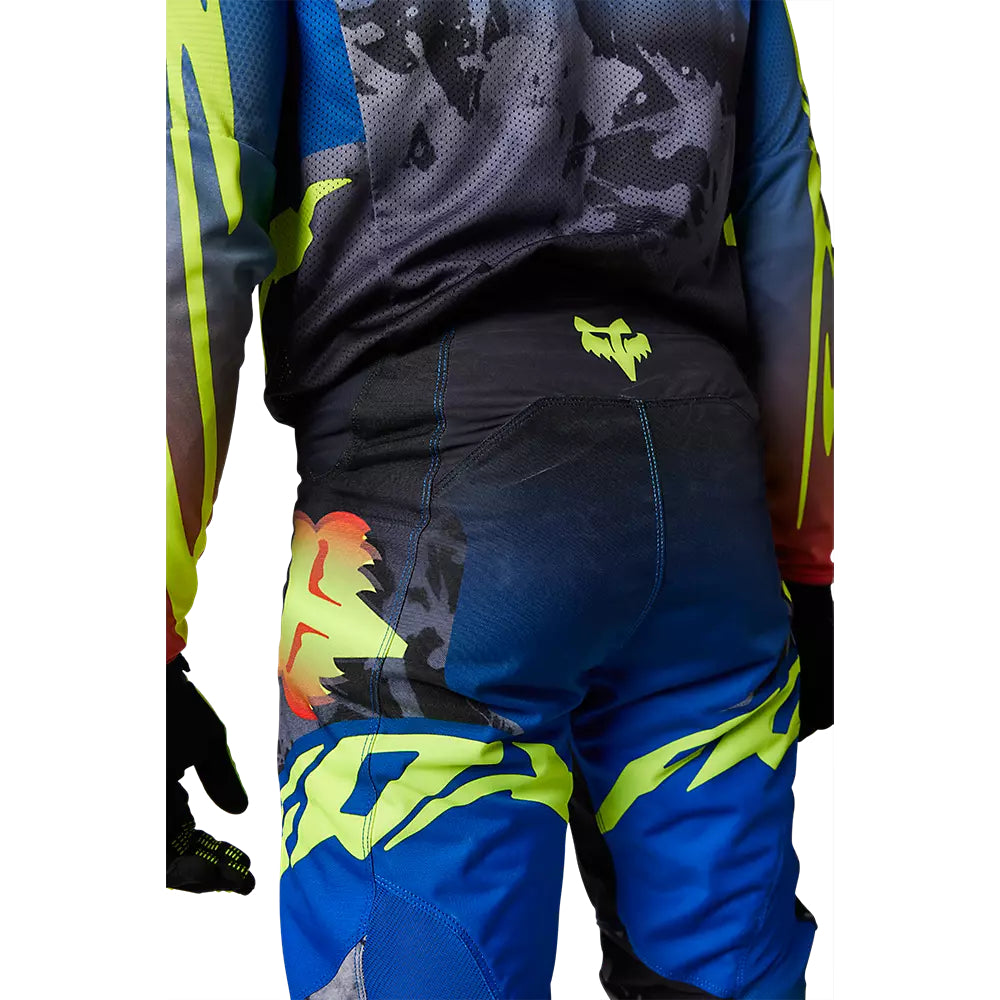 Pantalon Moto 360 Dkay Azul/Negro/Amarillo Fox - Rideshop