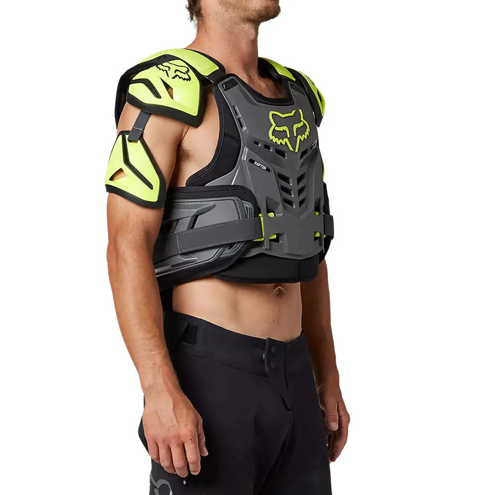Jofa Moto Fox Raptor Amarillo/Gris