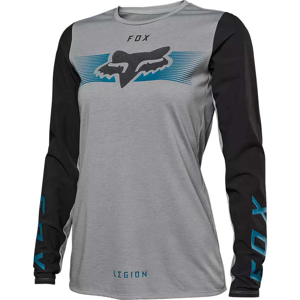 Polera Moto Mujer Ranger Off Road Gris Fox