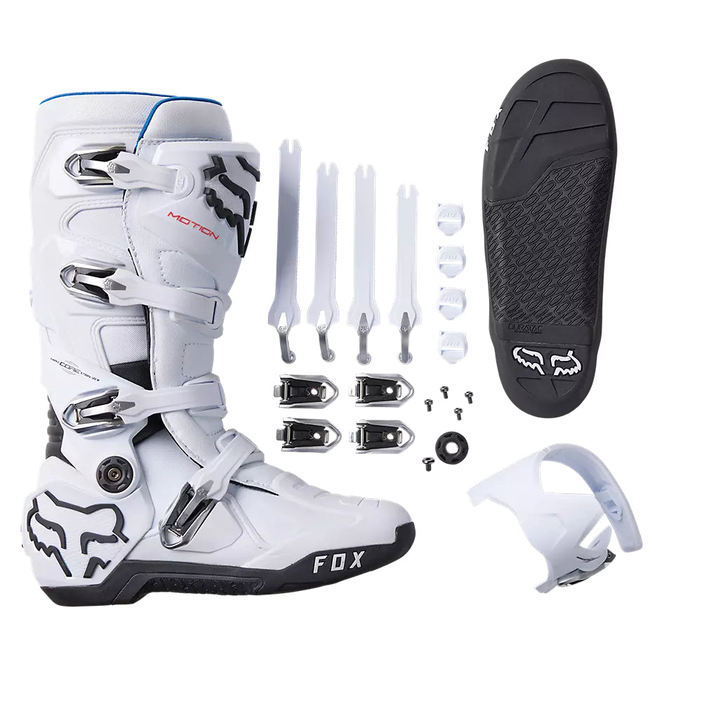 Botas Moto Motion Blanco Fox - Rideshop