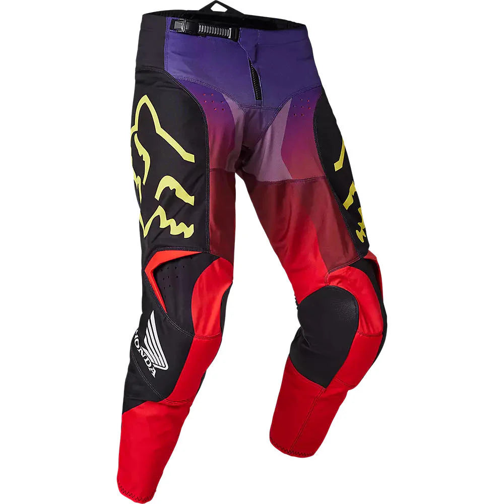 Pantalon Moto Fox Honda Rojo/Morado