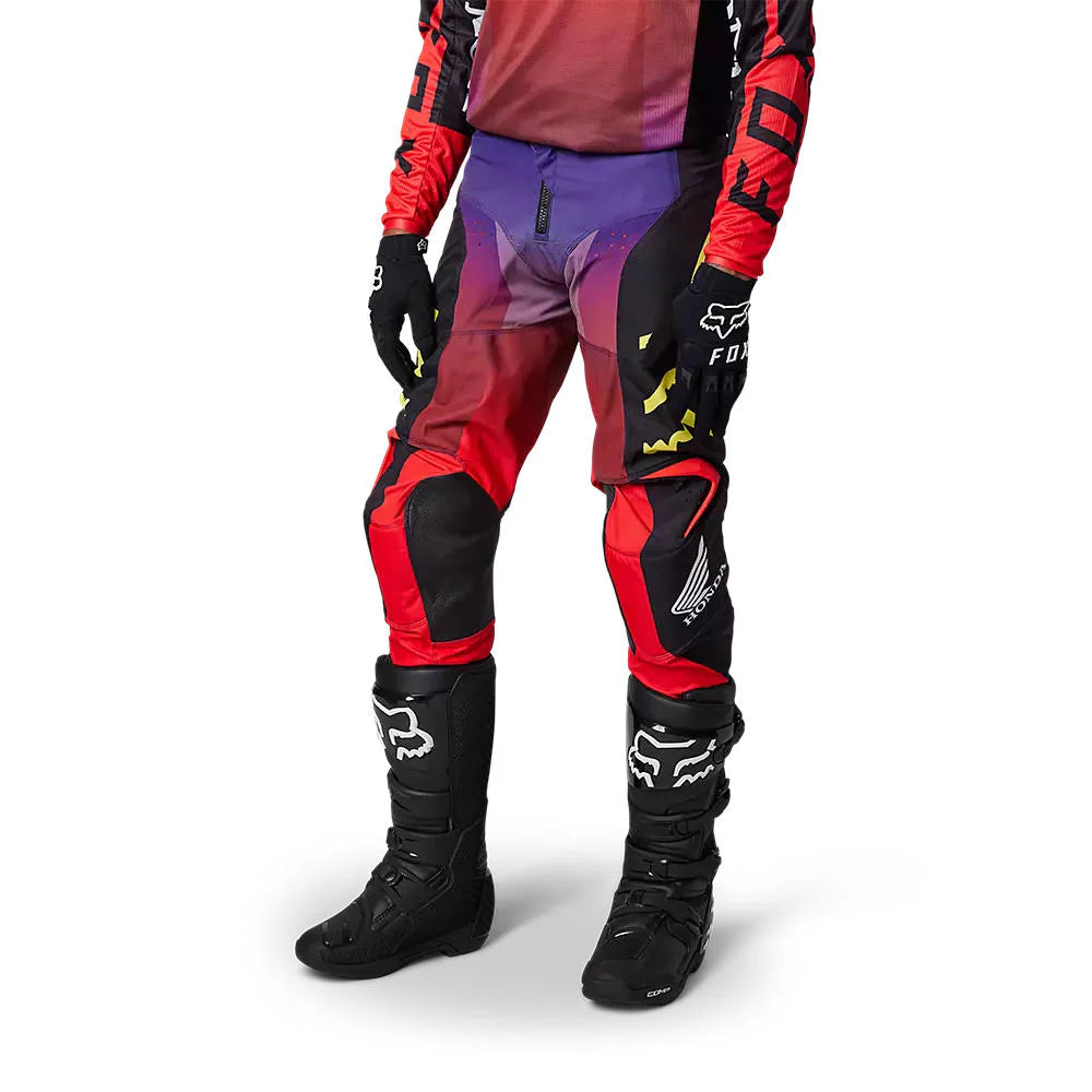 Pantalon Moto Fox Honda Rojo/Morado