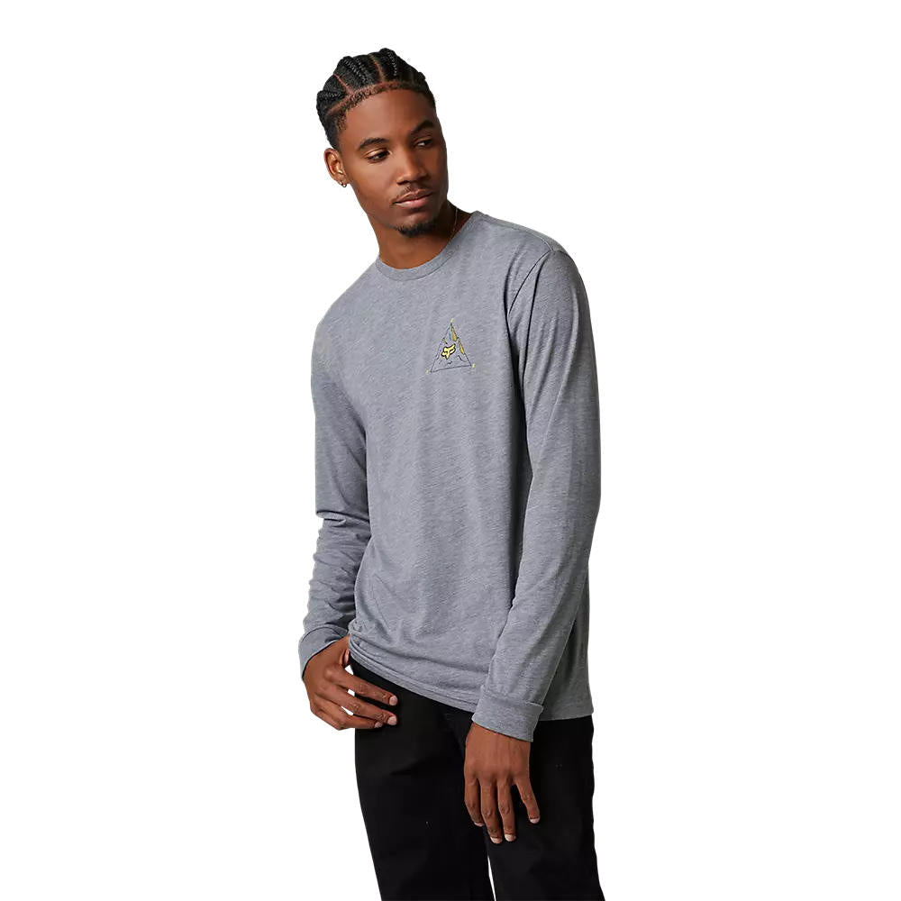 Polera Lifestyle Manda Larga Finisher Drirelease® Gris Fox