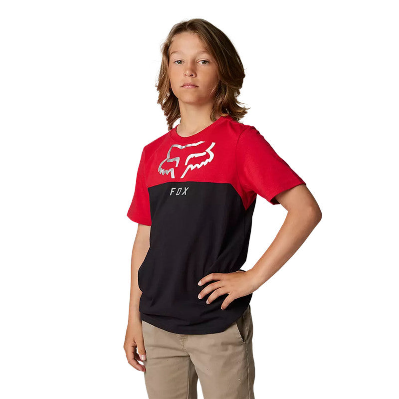 Polera Lifestyle Niño Ryaktr Rojo Fox - Rideshop