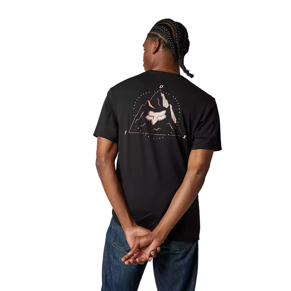 Polera Lifestyle Finisher Drirelease® Negro Fox - Rideshop