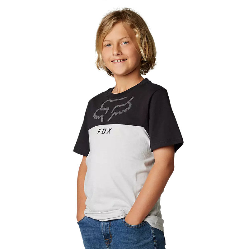 Polera Lifestyle Niño Ryaktr Negro Fox - Rideshop