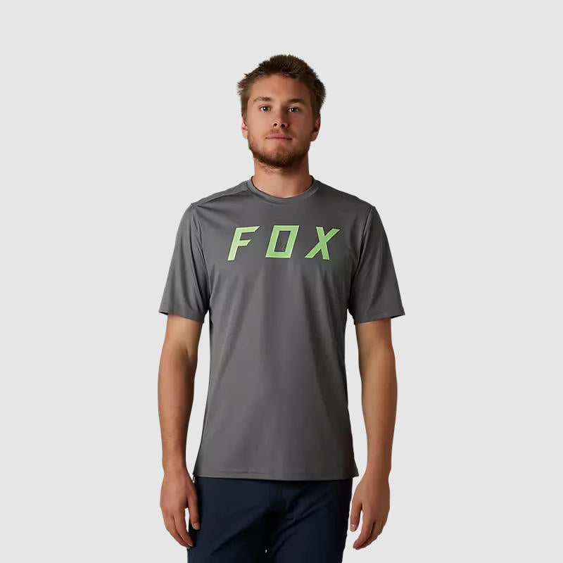 Polera Bicicleta Ranger Moth Race Gris Fox