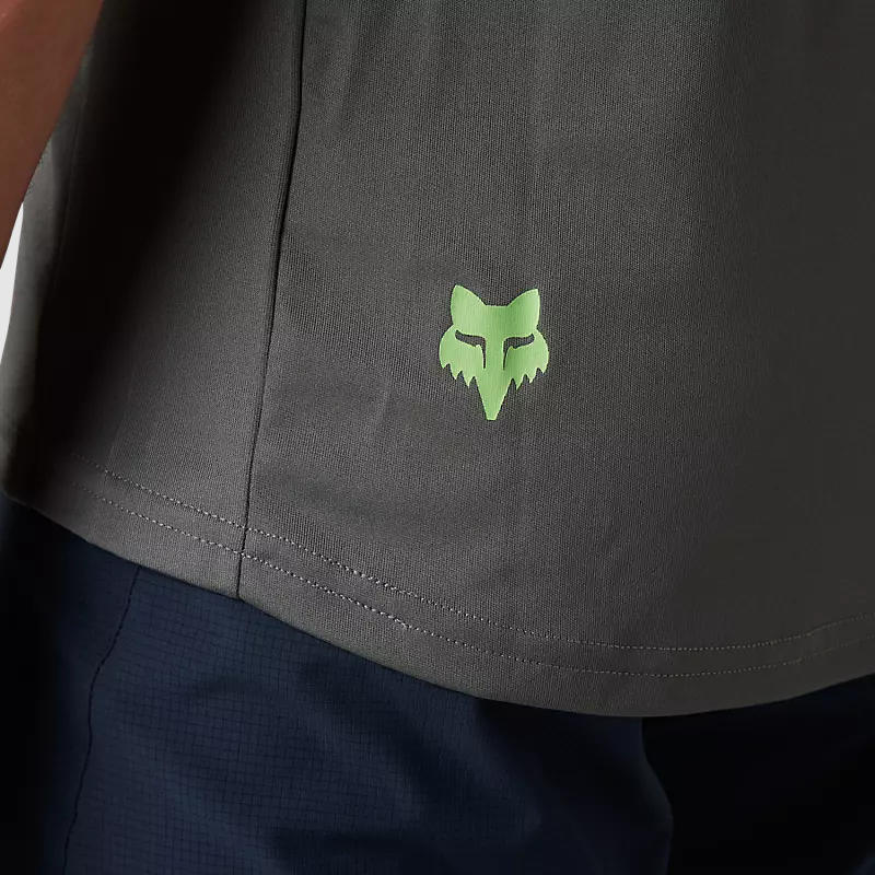 Polera Bicicleta Ranger Moth Race Gris Fox