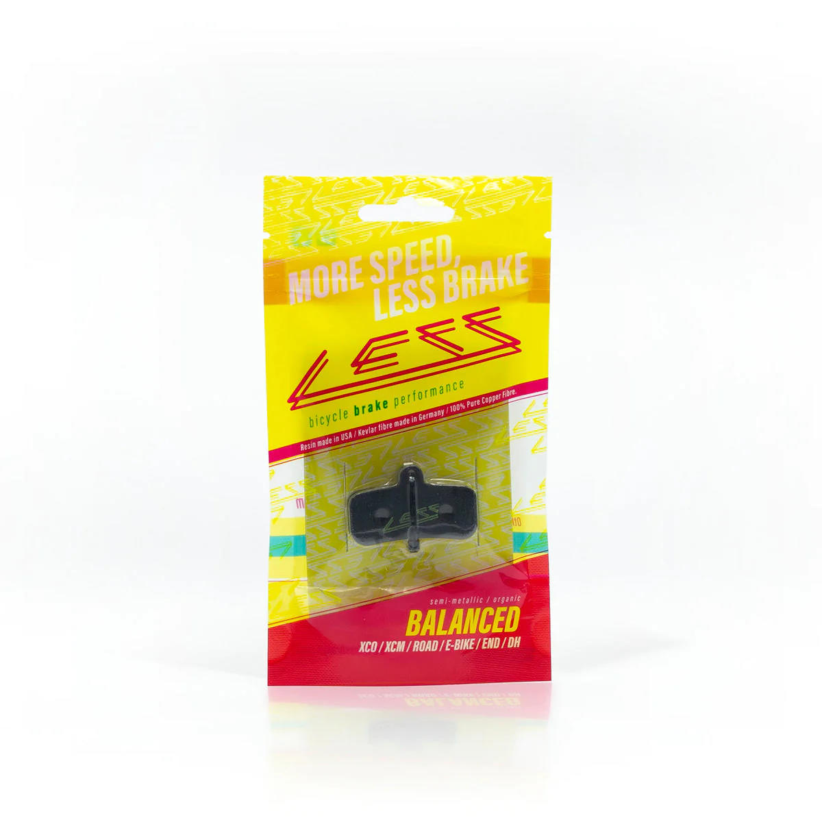 Pastillas Freno Bicicleta Balanced 651 Shimano Saint, Zee, XT, XTR LESS BRAKES