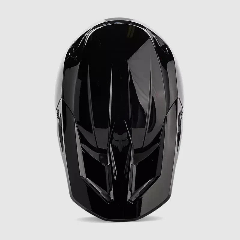 Casco Moto Fox V1 Solid Negro