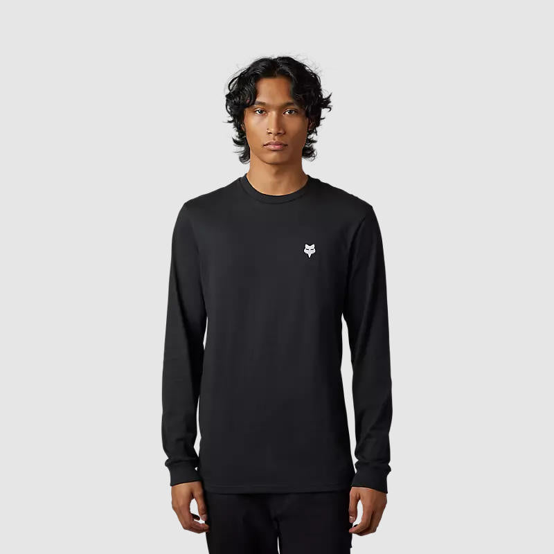 Polera Lifestyle Zonify Manga Larga Negro Fox