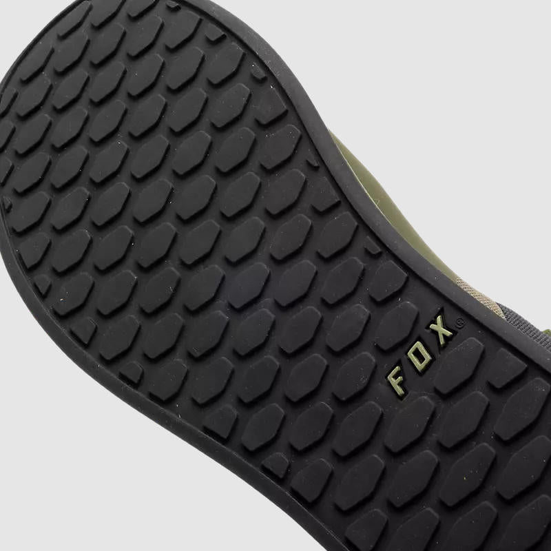 Zapatillas Bicicleta Union Canvas Verde Oliva Fox