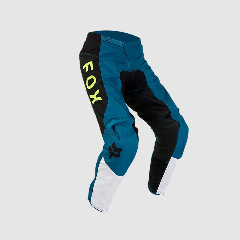 Pantalon Moto 180 Nitro Azul Petroleo Fox - Rideshop
