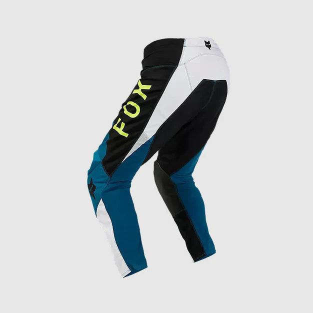 Pantalon Moto 180 Nitro Azul Petroleo Fox - Rideshop