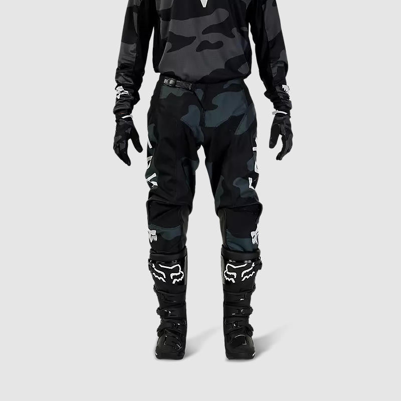 Pantalon Moto 180 Bnkr Camo Negro Fox