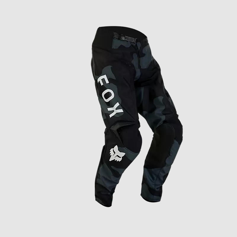 Pantalon Moto 180 Bnkr Camo Negro Fox