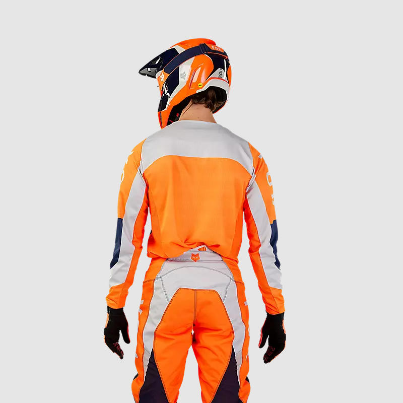 Polera Moto 180 Nitro Naranjo Fluor Fox