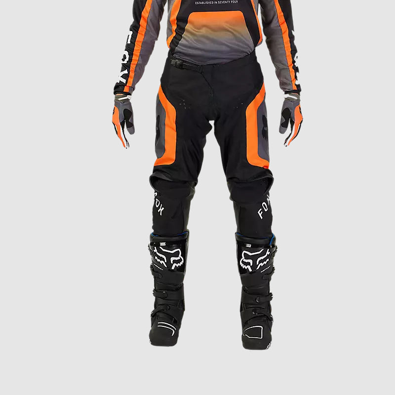 Pantalon Moto Fox 180 Ballast Negro/Naranjo - Rideshop