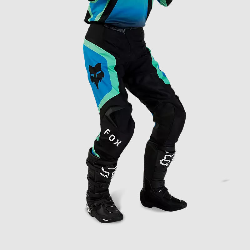 Pantalon Moto 180 Ballast Negro/Azul Fox
