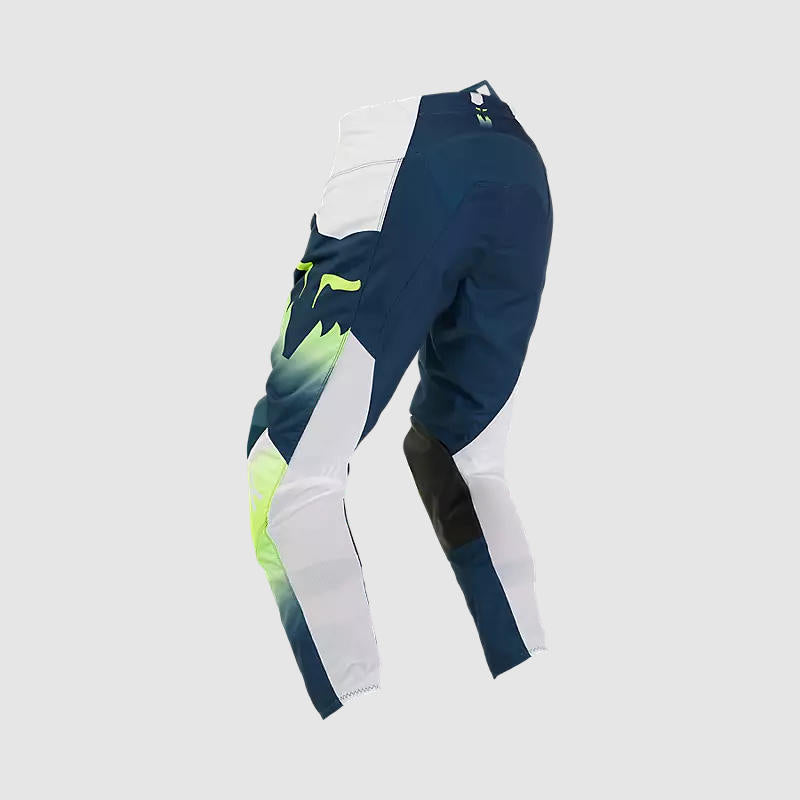 Pantalon Moto 180 Flora Azul Petroleo Fox