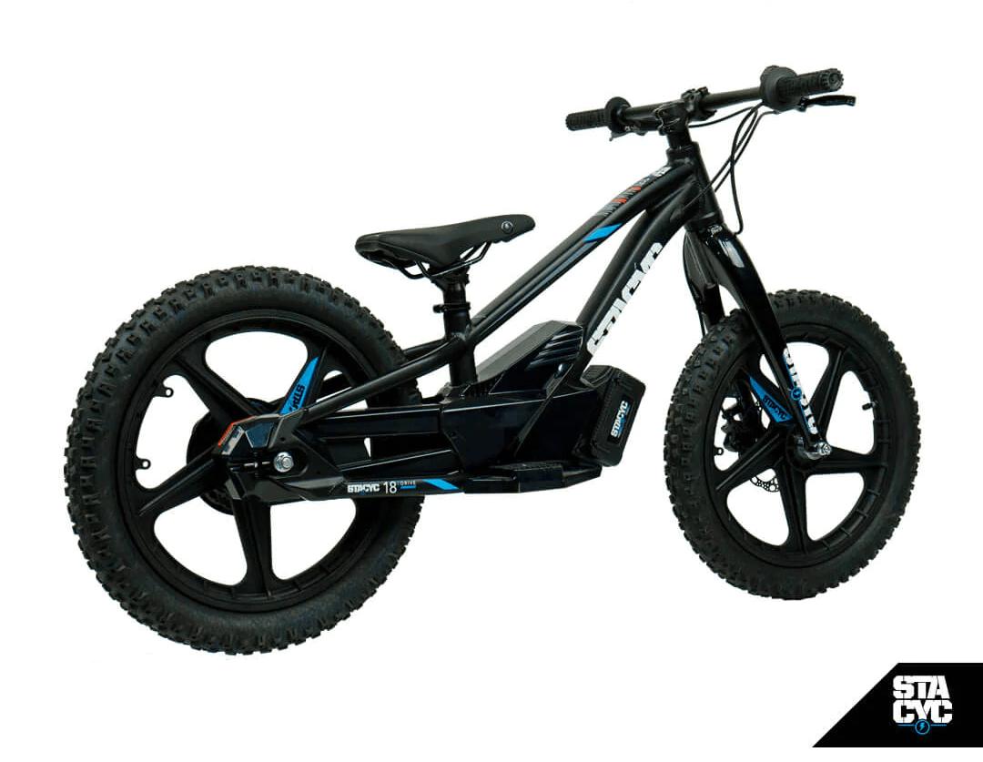 Stacyc Moto Eléctrica Infantil Aro 18 Negro - Rideshop