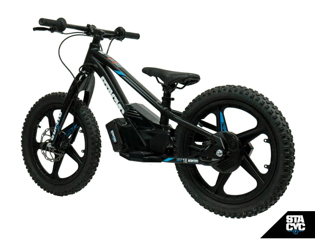 Stacyc Moto Eléctrica Infantil Aro 18 Negro - Rideshop