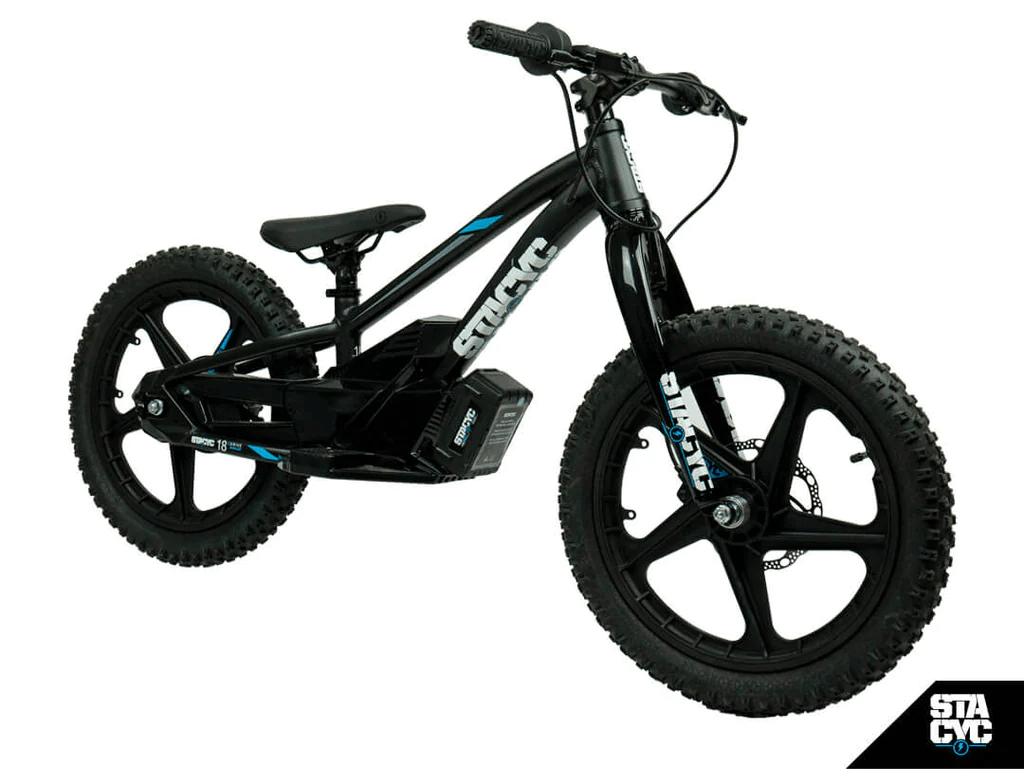 Stacyc Moto Eléctrica Infantil Aro 18 Negro - Rideshop