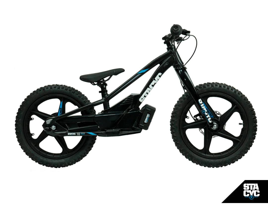 Stacyc Moto Eléctrica Infantil Aro 18 Negro - Rideshop