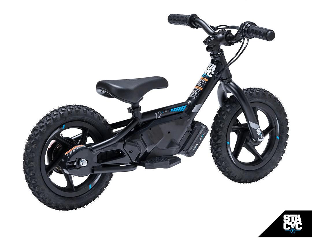 Stacyc Moto Eléctrica Infantil Aro 12 Negro - Rideshop