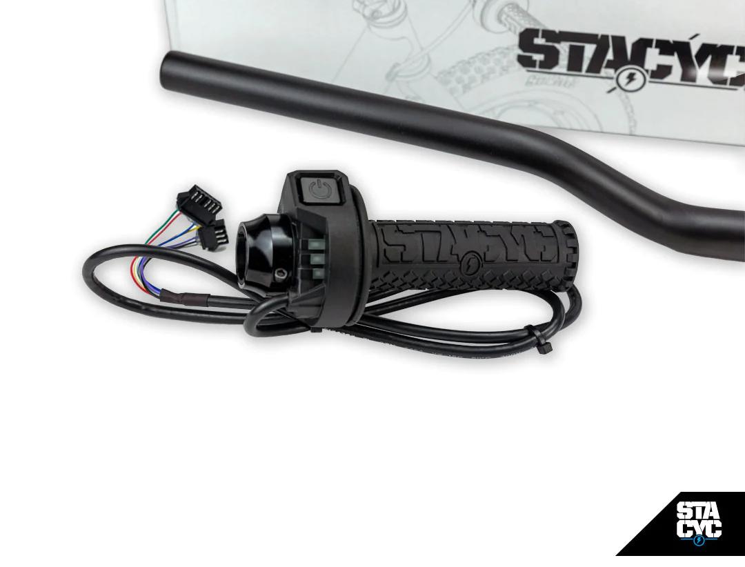 Kit Moto Electrica Manubrio y Comandos 19mm Stacyc