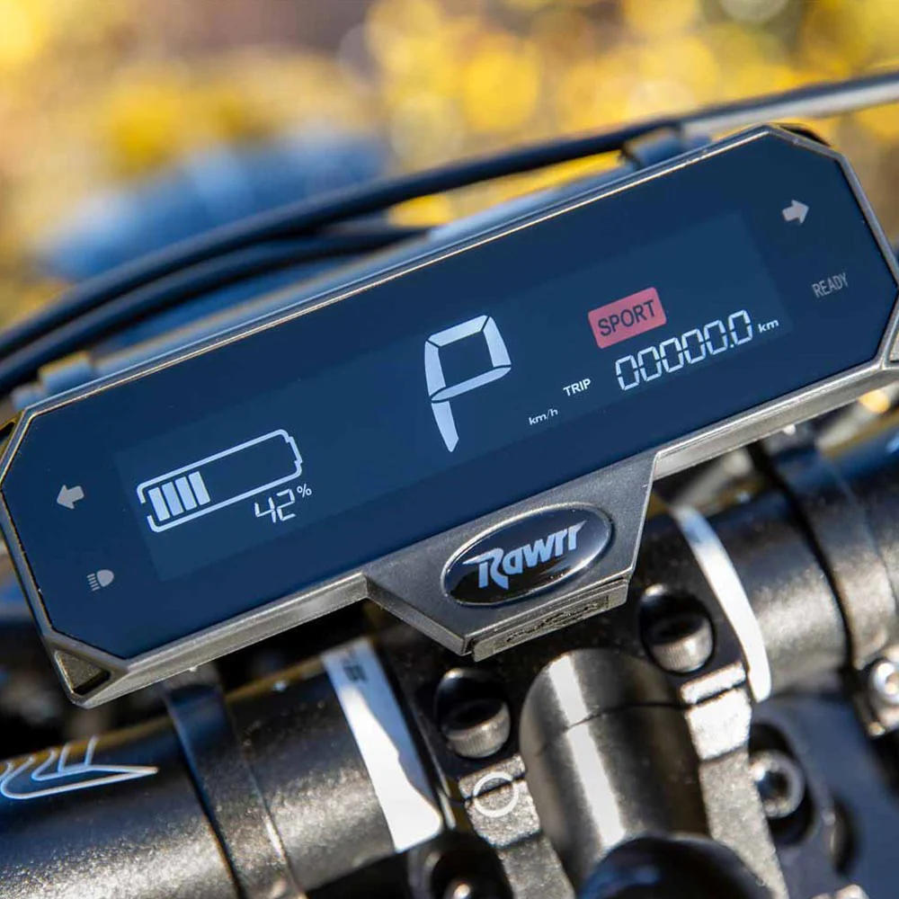 E-Moto Mantis 72V Plata Rawrr