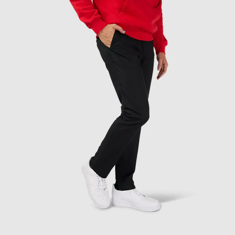 Pantalon Lifestyle Essex Slim Elástico Negro Fox - Rideshop