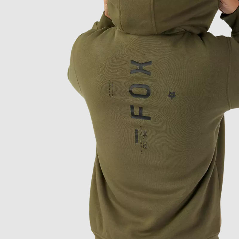 Poleron Lifestyle Dynamic Sasquatch Zip Verde Oliva Fox