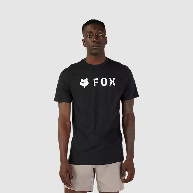 Polera Fox Lifestyle Absolute Premium | Negro/Blanco - Rideshop