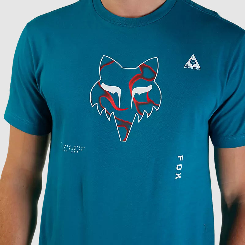 Polera Lifestyle Withered Premium Celeste Fox