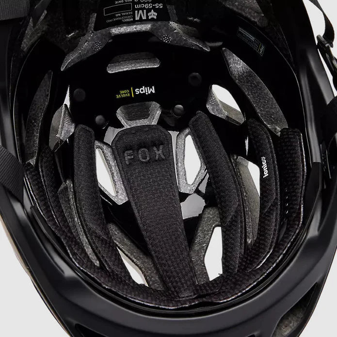 Casco Bicicleta Crossframe Pro Negro Matte Fox - Rideshop