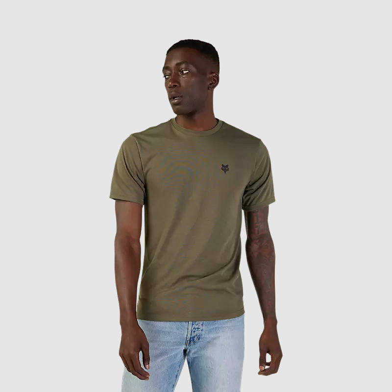 Polera Lifestyle Leo Verde Oliva Fox